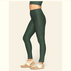 EUC Outdoor Voices Hi-Rise 7/8 Warm Up Leggings L